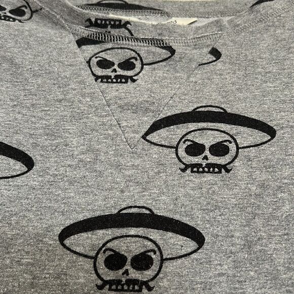 Peppaloves Sombrero Skull Tunic Top - Picture 3 of 8